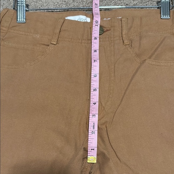 Anthropologie Pilcro The Adi Mid-rise Relaxed Flare Pants Herringbone Edition - Picture 7 of 11